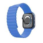 Integrated Silicone Strap Watch Band For Apple Watch Series 8&7 41mm / SE 2&6&SE&5&4 40mm / 3&2&1 38mm(Blue)