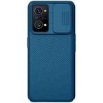 For OPPO Realme GT Neo 2 NILLKIN Black Mirror Series PC Camshield Full Coverage Dust-proof Scratch Resistant Case(Blue)