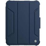 For iPad mini 6 NILLKIN Bumper Pro Horizontal Flip Tablet Case with Pen Slot & Holder & Sleep / Wake-up Function(Blue)