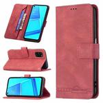 For OPPO A72 / A52 / A92 Magnetic Clasp RFID Blocking Anti-Theft Leather Case with Holder & Card Slots & Wallet(Red)