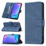 For vivo Y11 / Y15 / Y12 / Y17 Magnetic Clasp RFID Blocking Anti-Theft Leather Case with Holder & Card Slots & Wallet(Blue)