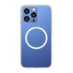 For iPhone 13 TOTUDESIGN AA-176 Eagle Eye Series MagSafe Magnetic Transparent PC + TPU Phone Case(Blue)
