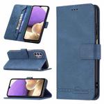 For Samsung Galaxy A32 5G Magnetic Clasp RFID Blocking Anti-Theft Leather Case with Holder & Card Slots & Wallet(Blue)