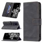 For Samsung Galaxy S20 Ultra Magnetic Clasp RFID Blocking Anti-Theft Leather Case with Holder & Card Slots & Wallet(Black)