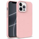 mocolo K09 Wheat Straw Shockproof TPU Phone Protective Case For iPhone 13 mini(Pink)