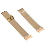 For Samsung Galaxy Watch4 40mm/44mm Double Insurance Buckle Milanese Watch Band(Gold)