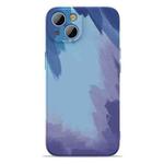 Watercolor TPU Shockproof Phone Case For iPhone 13 mini(Winter Snow)