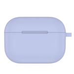 For AirPods Pro Thicken Silicone Round Bottom Earphone Protective Case(Pink Blue)