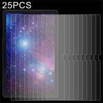 25pcs 9H 2.5D Explosion-proof Tempered Tablet Glass Film For Samsung Galaxy Tab A8 / X200 / X205 / Galaxy Tab A8 10.5 2021 / Chiwei HiPad X Pro 10.5 / Blackview Tab 15 / 15 Pro / HOTWAV Tab R5 / Tab R6 Pro