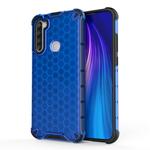 For Xiaomi Redmi Note 8T Shockproof Honeycomb PC + TPU Protective Case(Blue)