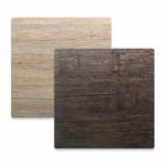 60 x 60cm Double Sides Retro PVC Photography Backdrops Board(Dark Light Wood Grain)