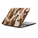 For MacBook Air 13.3 inch A1932 / A2179 / A2337 Camouflage Pattern Laptop Water Decals PC Protective Case(Brown Camouflage)