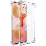 For Xiaomi Civi IMAK All-inclusive Shockproof Airbag TPU Case with Screen Protector(Transparent Black)