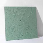 60 x 60cm Retro PVC Cement Texture Board Photography Backdrops Board(Grey Bean Green)
