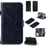 For Xiaomi Mi 9 Pro Lace Flower Horizontal Flip Leather Case with Holder & Card Slots & Wallet & Photo Frame(Black)