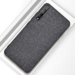 For Huawei Enjoy 10s Shockproof Cloth Texture PC+ TPU Protective Case(Grey)