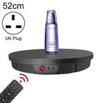 52cm Remote Control Electric Rotating Turntable Display Stand Video Shooting Props Turntable, Plug-in Power, Power Plug:UK Plug(Black)