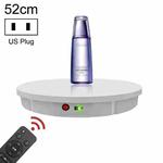 52cm Remote Control Electric Rotating Turntable Display Stand Video Shooting Props Turntable, Charging Power, Power Plug:US Plug(White)