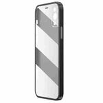 WK WPC-011 Shockproof PC Phone Case with Tempered Glass Film For iPhone 12(Black)