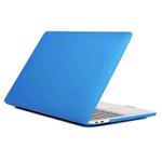 Laptop Matte Style Protective Case For MacBook Pro 16.2 inch A2485 2021 / 2023(Dark Blue)