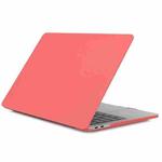 Laptop Matte Style Protective Case For MacBook Pro 14.2 inch A2442 2021 / 2023(Coral Orange)