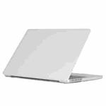 Laptop Matte Style Protective Case For MacBook Pro 14.2 inch A2442 2021 / 2023(Transparent)
