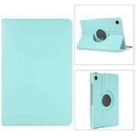 For Samsung Galaxy Tab A8 360 Degree Rotation Litchi Texture Tablet Leather Case with Holder(Sky Blue)