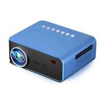 T4 Same Screen Version 1024x600 1200 Lumens Portable Home Theater LCD Projector, Plug Type:AU Plug(Blue)