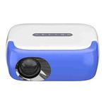 DR-860 1920x1080 1000 Lumens Portable Home Theater LED Projector, Plug Type:UK Plug(Blue White)