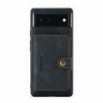 For Google Pixel 6 Pro JEEHOOD Retro Magnetic Detachable Phone Protective Case(Black)