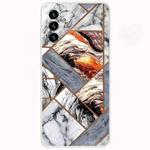 For Samsung Galaxy A13 5G Abstract Marble Pattern TPU Phone Protective Case(Color Gray)