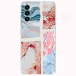 For Samsung Galaxy A13 5G Abstract Marble Pattern TPU Phone Protective Case(Graffiti Color)