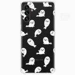 For Samsung Galaxy A13 5G Painted Pattern High Transparent TPU Phone Case(White Sea Lion)