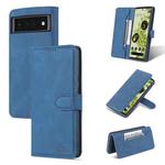For Google Pixel 6 AZNS Dream Second Generation Skin Feel Horizontal Flip Phone Leather Case(Blue)