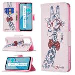 For vivo Y21 Colored Drawing Pattern Horizontal Flip Phone Leather Case with Holder & Card Slots & Wallet(Deer)