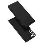 For Samsung Galaxy S22 5G DUX DUCIS Skin Pro Series Horizontal Flip Leather Phone Case with Holder & Card Slots(Black)