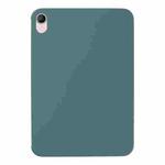 For iPad mini 6 Liquid Silicone Shockproof Full Coverage Tablet Protective Case(Dark Green)