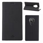 For Nokia 6.2 & 7.2 ViLi Shockproof TPU + PU Horizontal Flip Protective Case with Card Slot & Holder(Black)