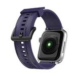 Carbon Fiber Texture Watch Band For Apple Watch Ultra 49mm / Series 8&7 45mm / SE 2&6&SE&5&4 44mm / 3&2&1 42mm(Blue)