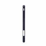 Two-hole Solid Color Silicone Stylus Protective Case For Apple Pencil 2(Royal Blue)