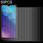 For ZTE V2022 50 PCS 0.26mm 9H 2.5D Tempered Glass Film