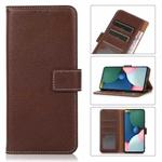 For Xiaomi Redmi Note 11 Pro / Redmi Note 11 Pro+ 5G / Mi 11i Litchi Texture Horizontal Flip Leather Phone Case with Holder & Card Slots & Wallet(Brown)