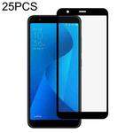 For Asus Zenfone Max Plus M1 ZB570TL 25 PCS Full Glue Full Cover Screen Protector Tempered Glass Film