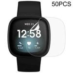 For Fitbit Versa 3 50 PCS Soft Hydrogel Film Watch Screen Protector