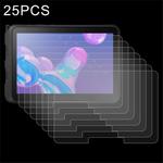 25 PCS For Galaxy Tab Active Pro T545 / Active4 Pro 9H 0.3mm Explosion-proof Tempered Glass Film