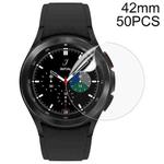 For Samsung Galaxy Watch4 Classic 42mm 50 PCS Soft Hydrogel Film Watch Screen Protector