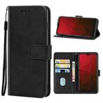 Leather Phone Case For Vodafone Smart V11(Black)