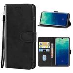 Leather Phone Case For ZTE Axon 10 Pro(Black)