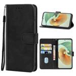 Leather Phone Case For ZTE Axon 30 Pro 5G(Black)