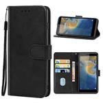 Leather Phone Case For ZTE Blade A31 Lite(Black)